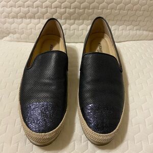 Vaneli Sport Navy Blue with added toe sparkle